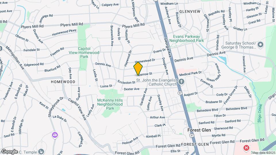 2410 Darrow St Map and Location Details