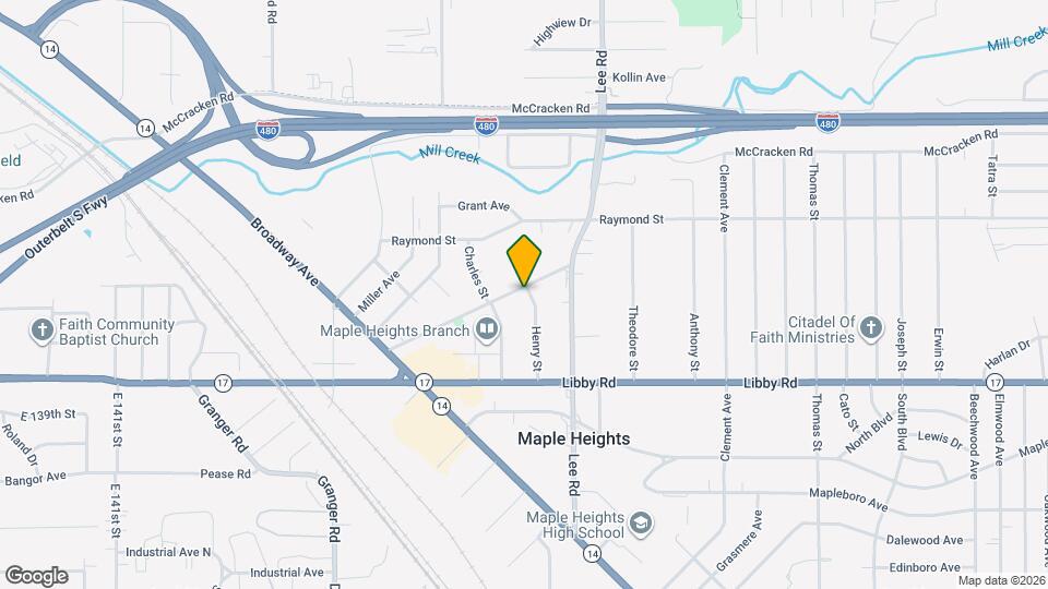 16174 Friend Ave Map and Location Details