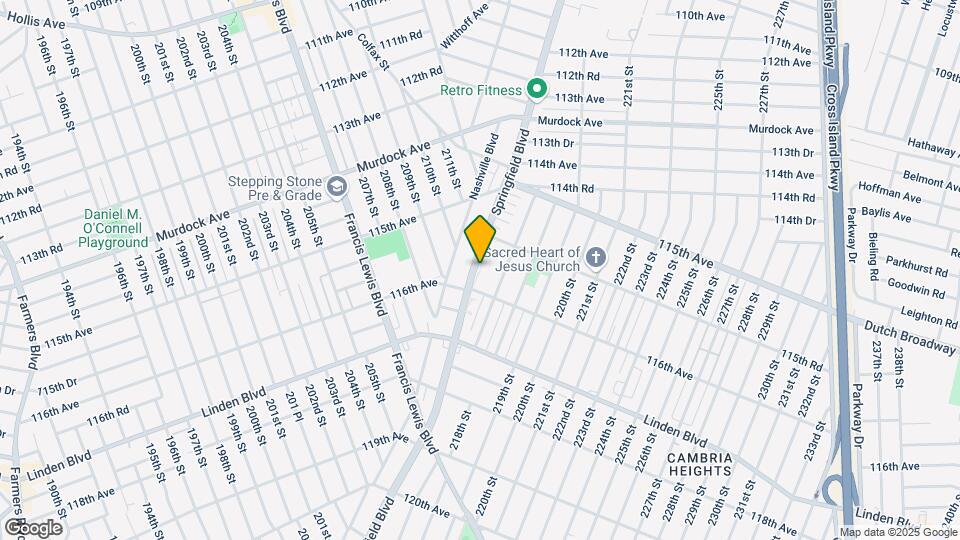 115-37-115-43 Springfield Blvd Map and Location Details