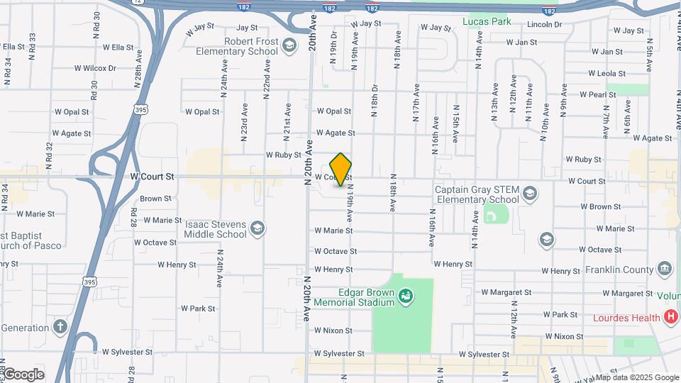 1817 Cartmell St Map and Location Details