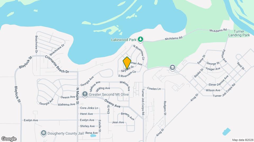 1922 Skylane Dr Map and Location Details