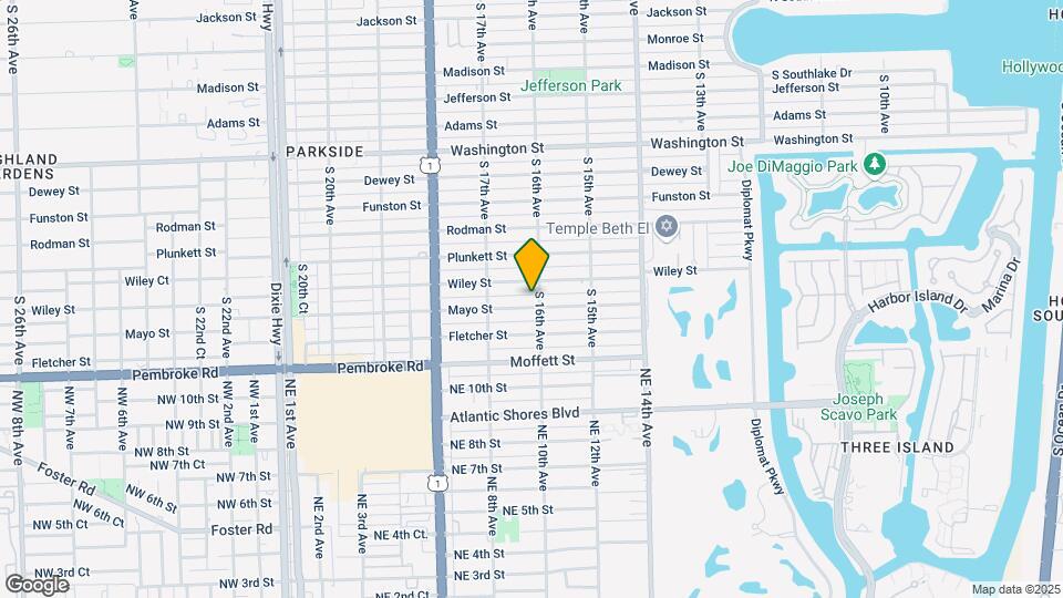 1611 Mayo St Map and Location Details