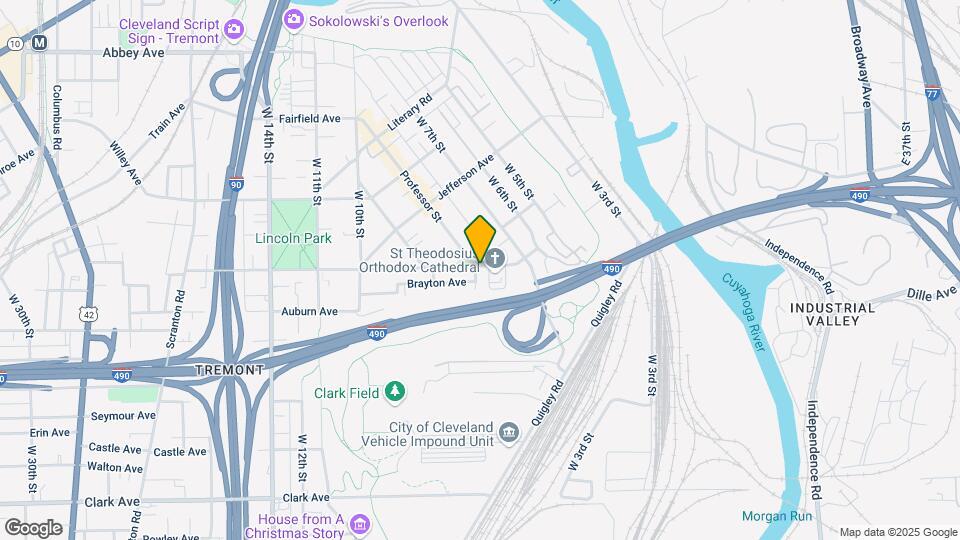 761 Starkweather Ave Map and Location Details