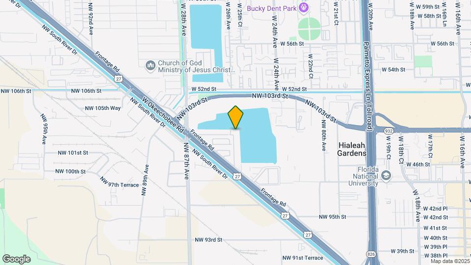 9917 W Okeechobee Rd, Unit 3303 Map and Location Details