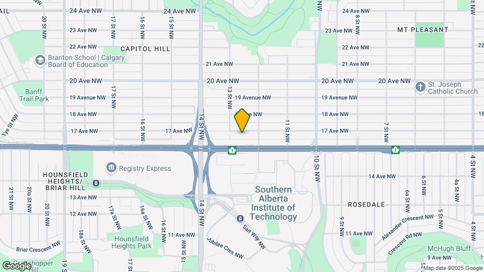 1313 17th Ave NW Map and Location Details