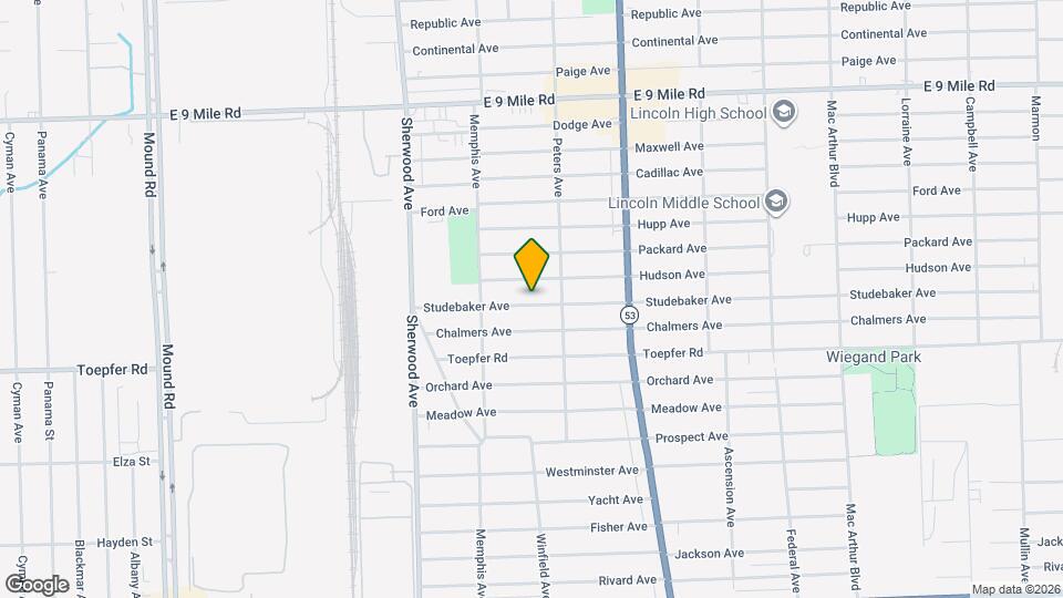 7227 Studebaker Ave Map and Location Details