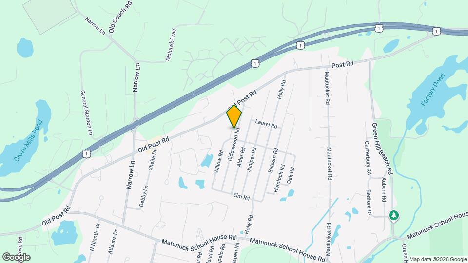 61 Ridgewood Rd Map and Location Details