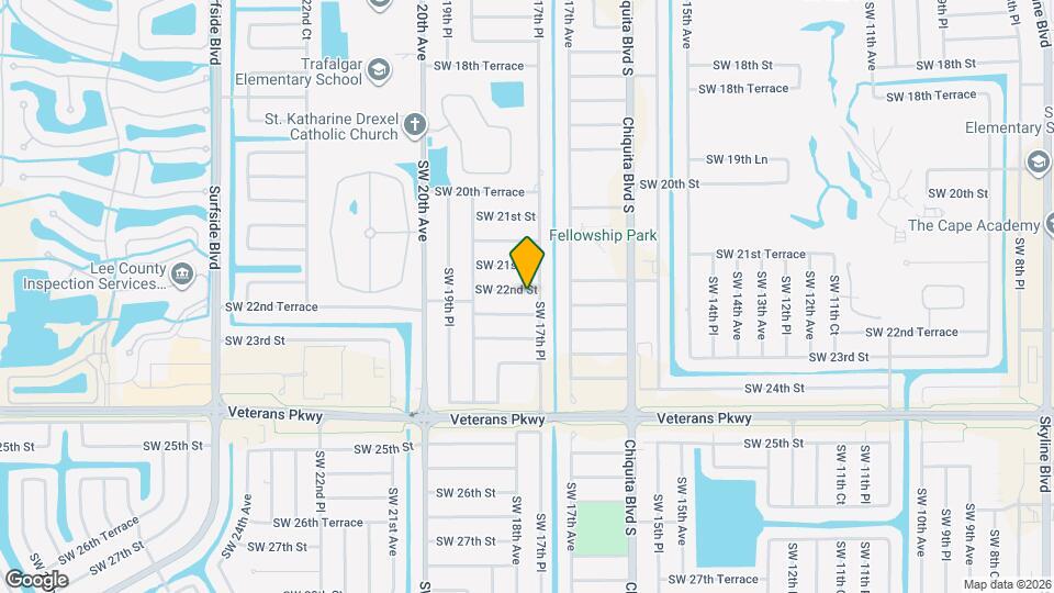 1726 SW 22nd St Mapa y Detalles de la Ubicación