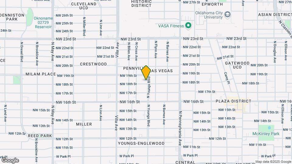 2301 NW 18th St Map and Location Details
