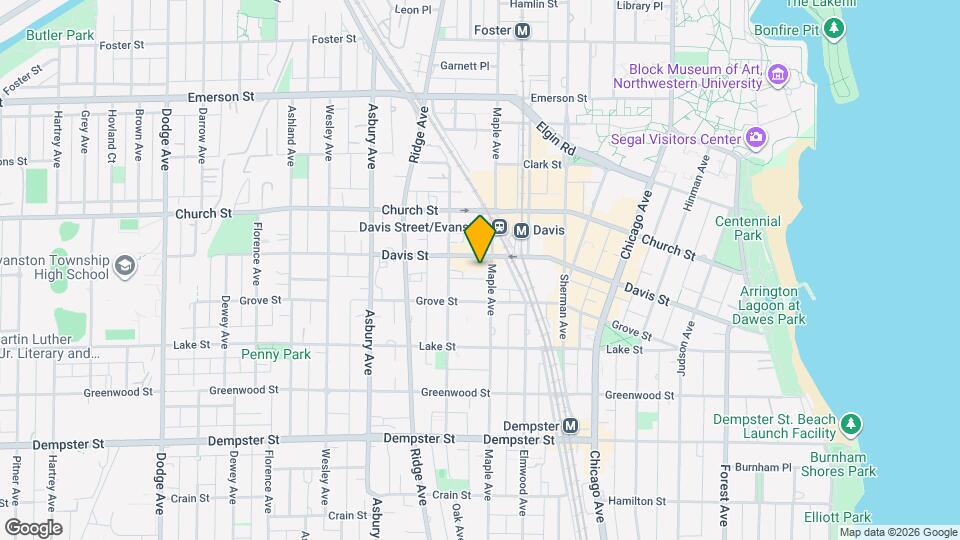 1572 Maple Ave, Unit 304 Map and Location Details