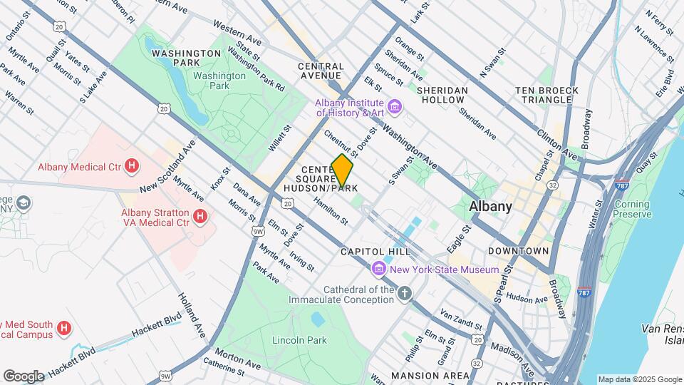 277 Hudson Ave, Unit 1 Map and Location Details