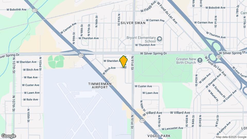 9205-9231 W Birch Ave Mapa y Detalles de la Ubicación