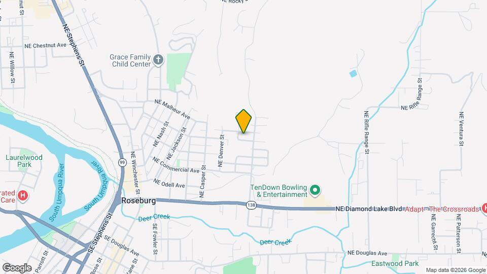 2032 NE Klamath Ave Map and Location Details