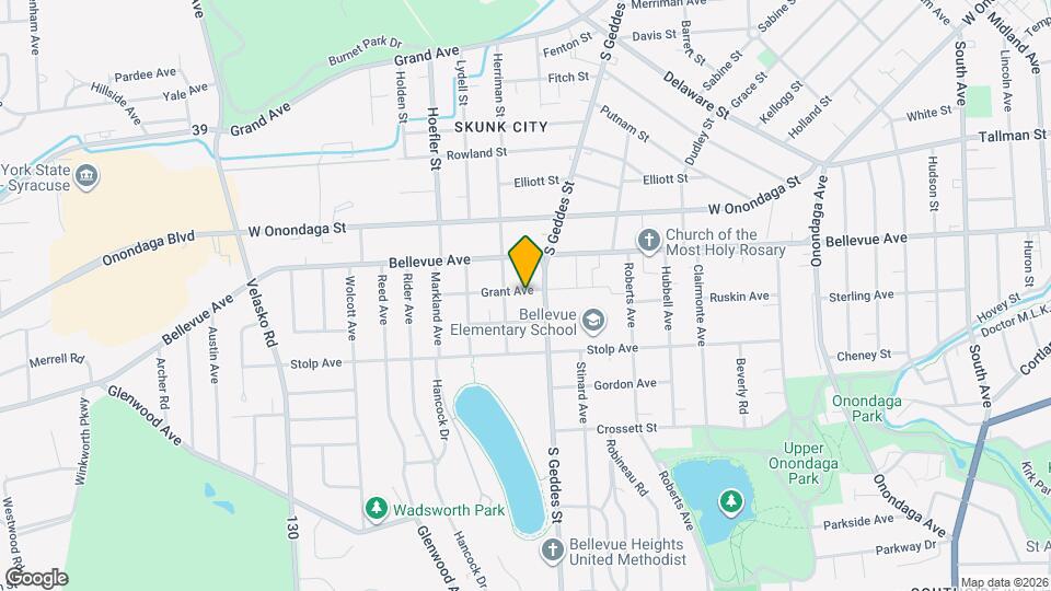 315 Grant Ave Mapa y Detalles de la Ubicación