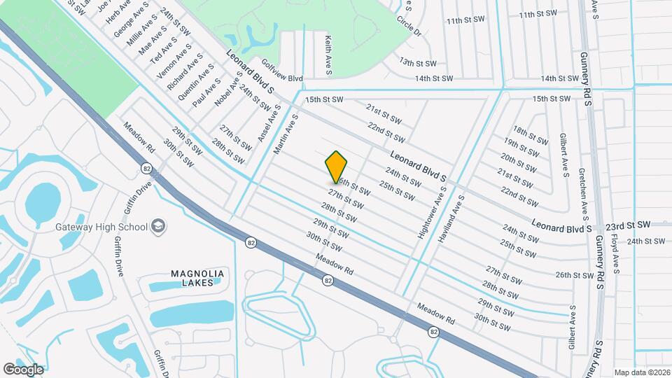 4710 27th St SW Map and Location Details