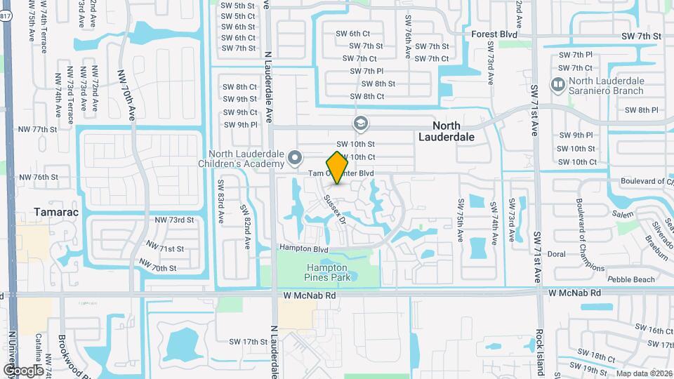 1419 Sussex Dr Map and Location Details