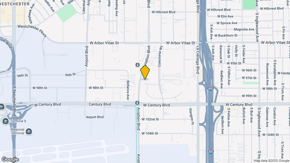 5507 W 98th St Mapa y Detalles de la Ubicación