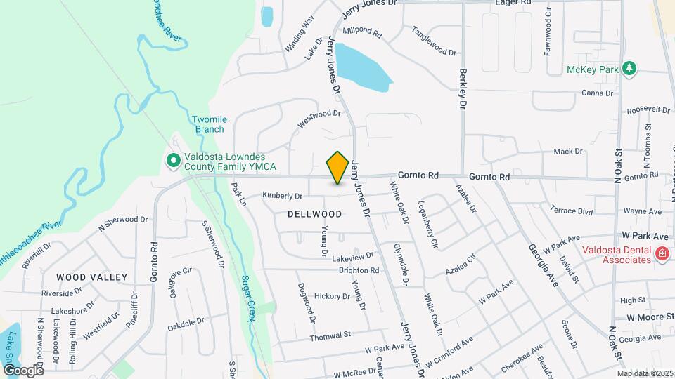 1104 Kimberly Dr Map and Location Details