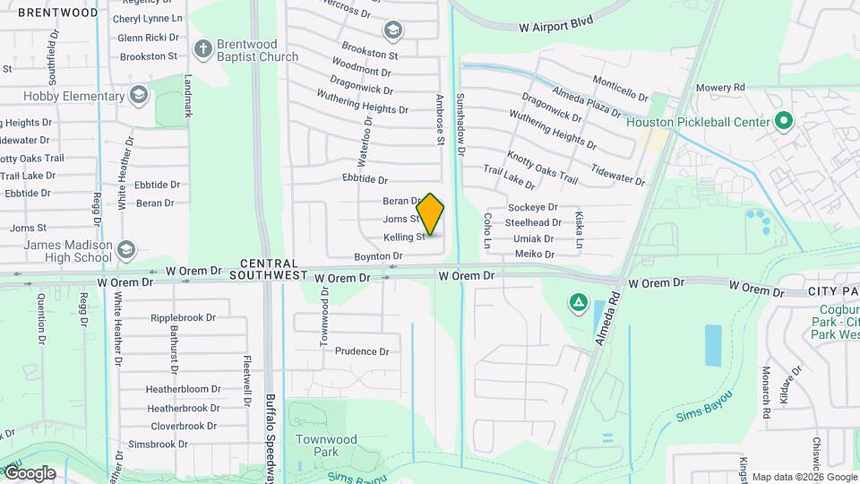 3119 Kelling St Map and Location Details