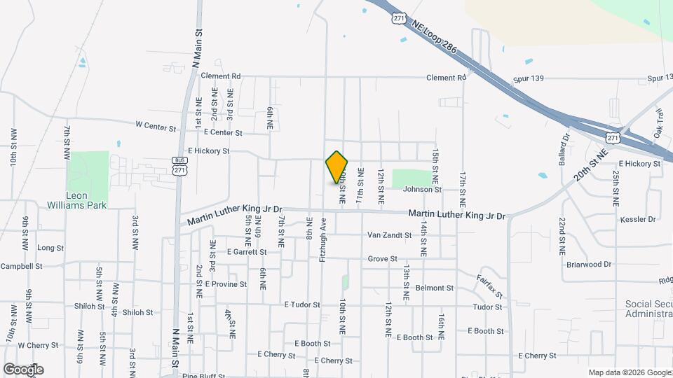 1371 10th St NE Map and Location Details