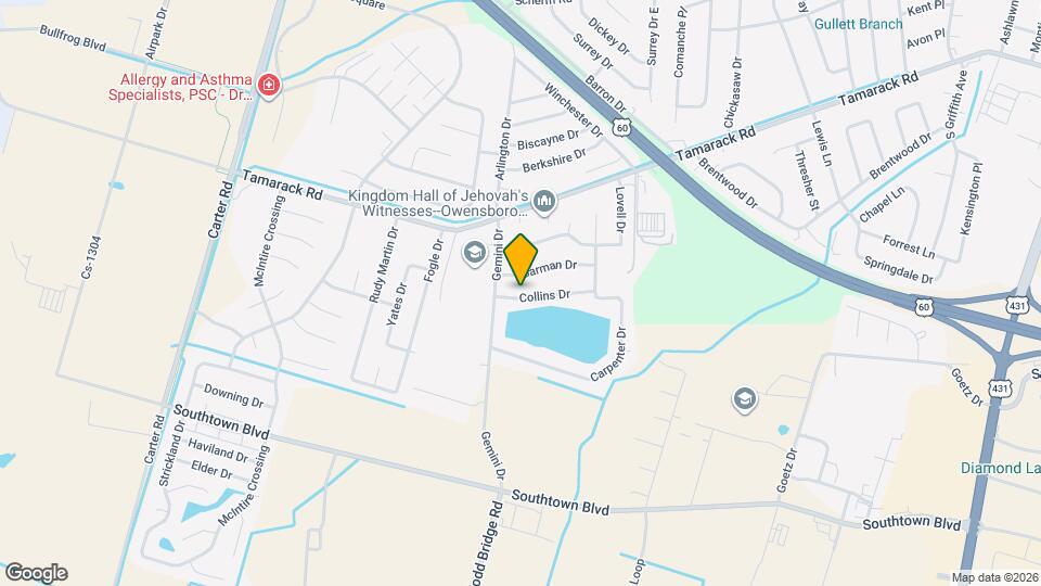 2243 Collins Dr Map and Location Details