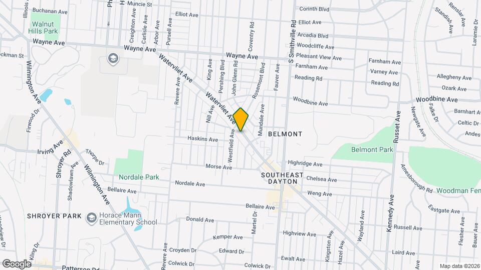 523 Watervliet Ave Map and Location Details