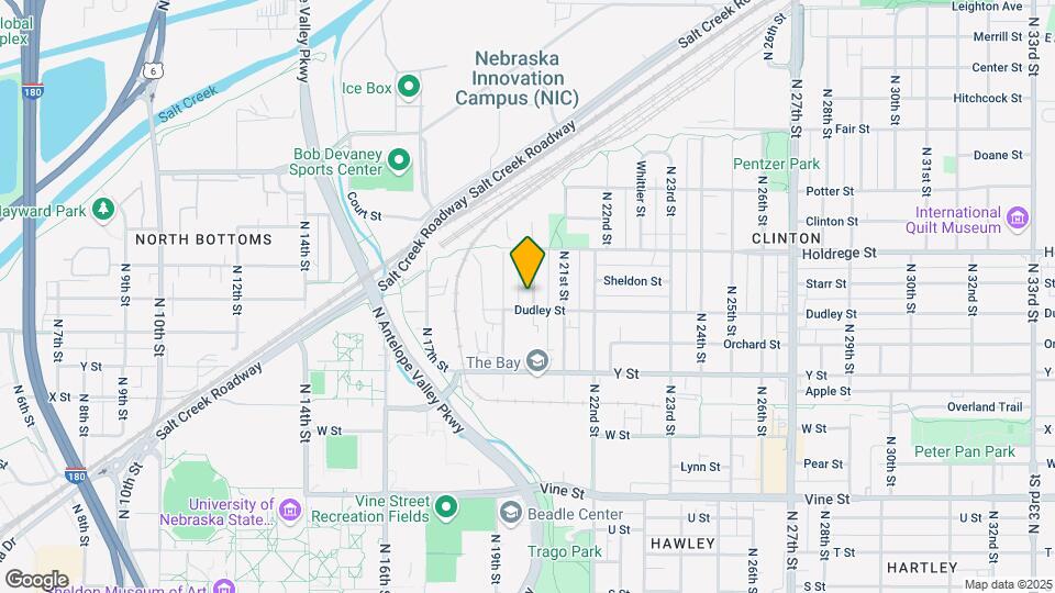 1315 N 20th St Map and Location Details