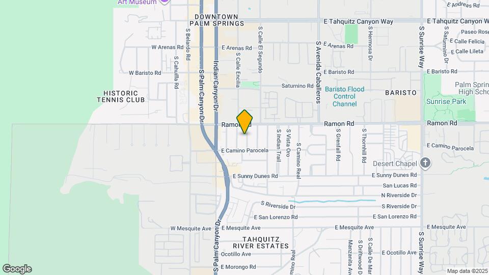 551 S Calle Santa Rosa Map and Location Details