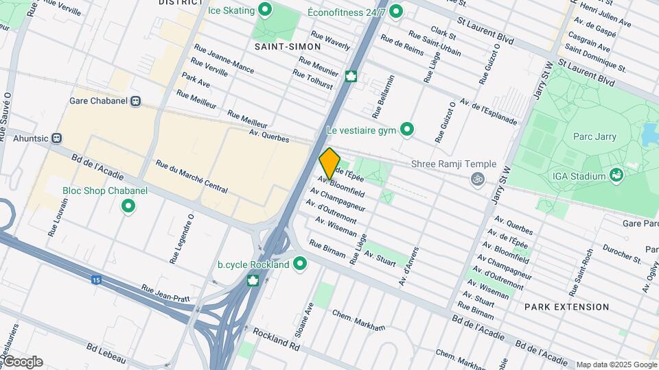 8650 Bloomfield Av Map and Location Details