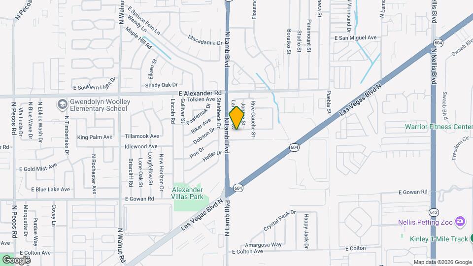 4335 Galore Ave Map and Location Details