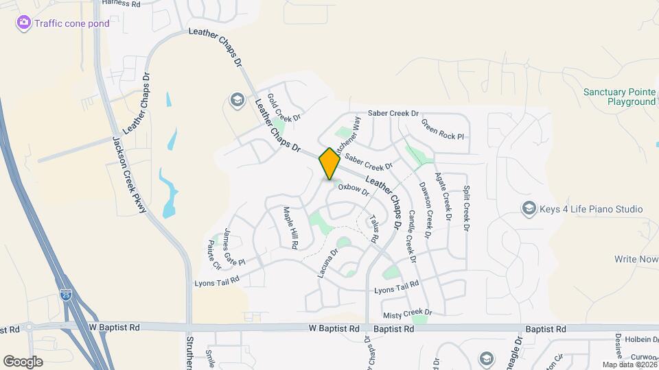 450 Oxbow Dr Map and Location Details