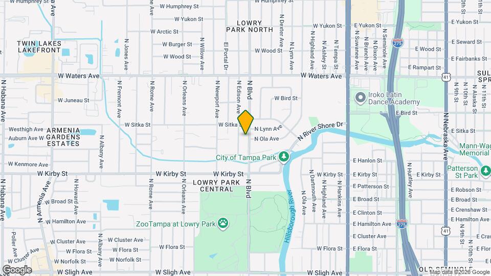 8004 N Blvd Map and Location Details