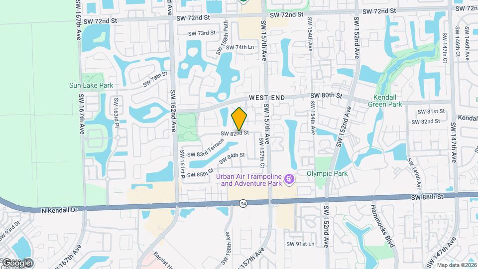 15844 SW 82nd St Map and Location Details