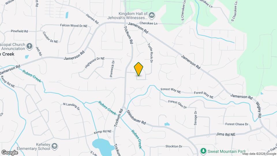 2263 Turtle Club Dr NE Map and Location Details