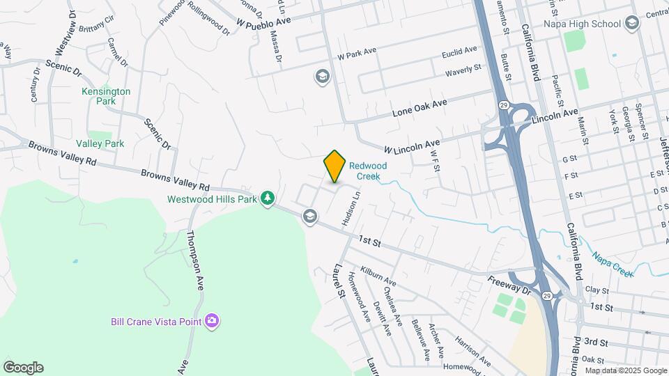 3040 Blane Way Mapa y Detalles de la Ubicación