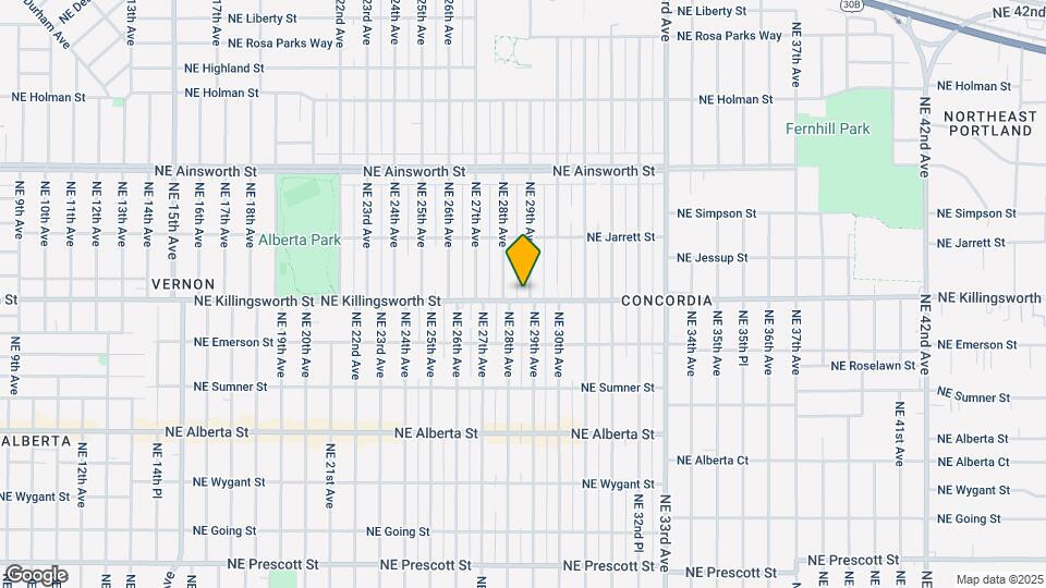 5517 NE 29th Ave Mapa y Detalles de la Ubicación