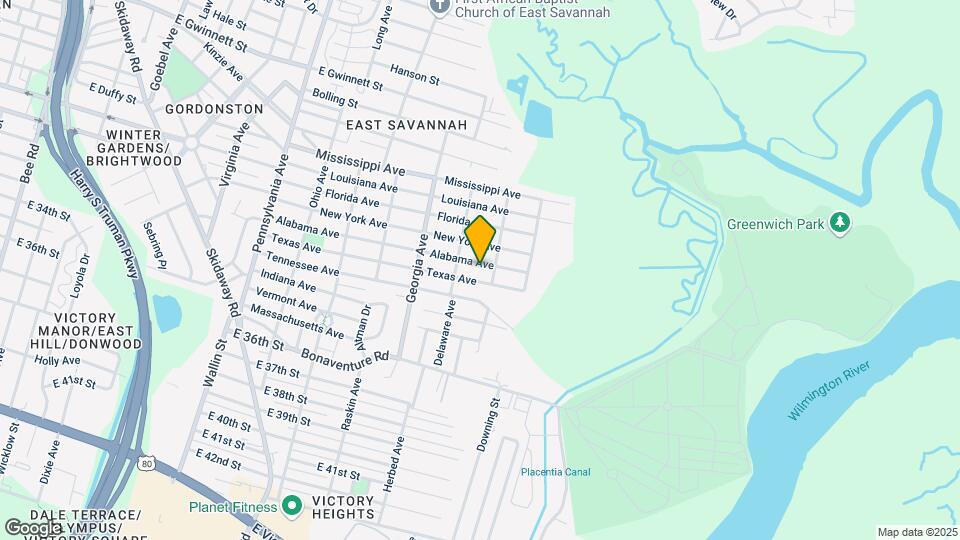 2411 Alabama Ave Map and Location Details