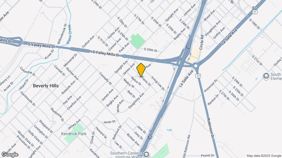 1813 Travis St Map and Location Details