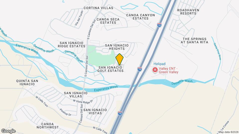 1492 W Belfrey Ct Map and Location Details