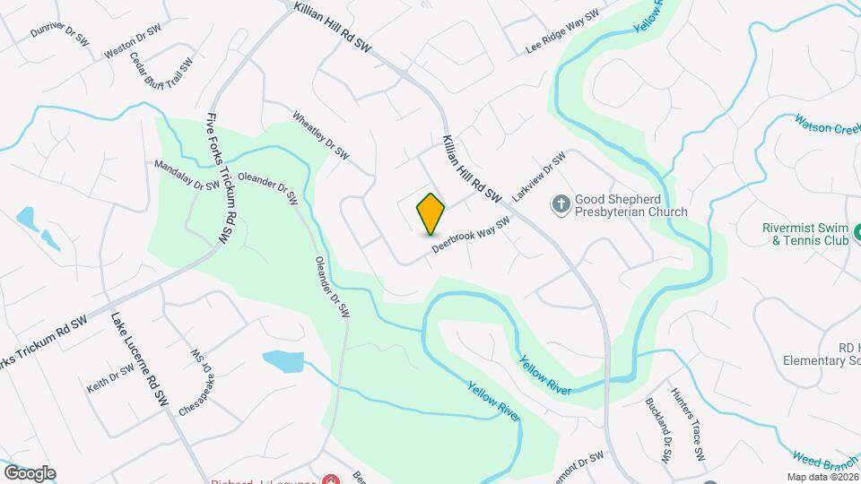 4093 Deerbrook Way SW Mapa y Detalles de la Ubicación