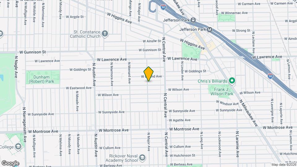 4653 N Major Ave, Unit 2S Map and Location Details