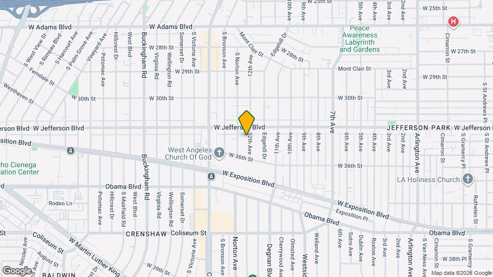 3427 12th Ave Map and Location Details