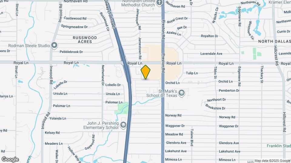 5801 Orchid Ln Map and Location Details