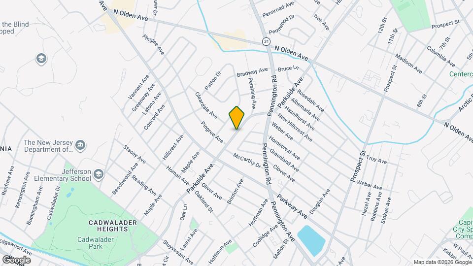 1140 Parkside Ave. Map and Location Details