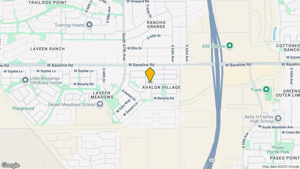 7806 S 64th Ln Map and Location Details