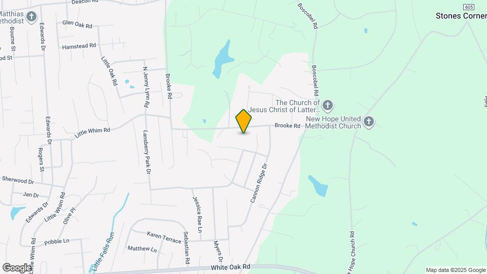 215 Brooke Rd Map and Location Details