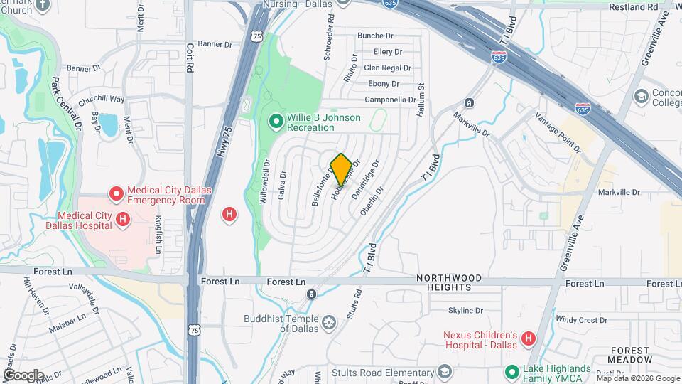 12116 Hoblitzelle Dr Map and Location Details