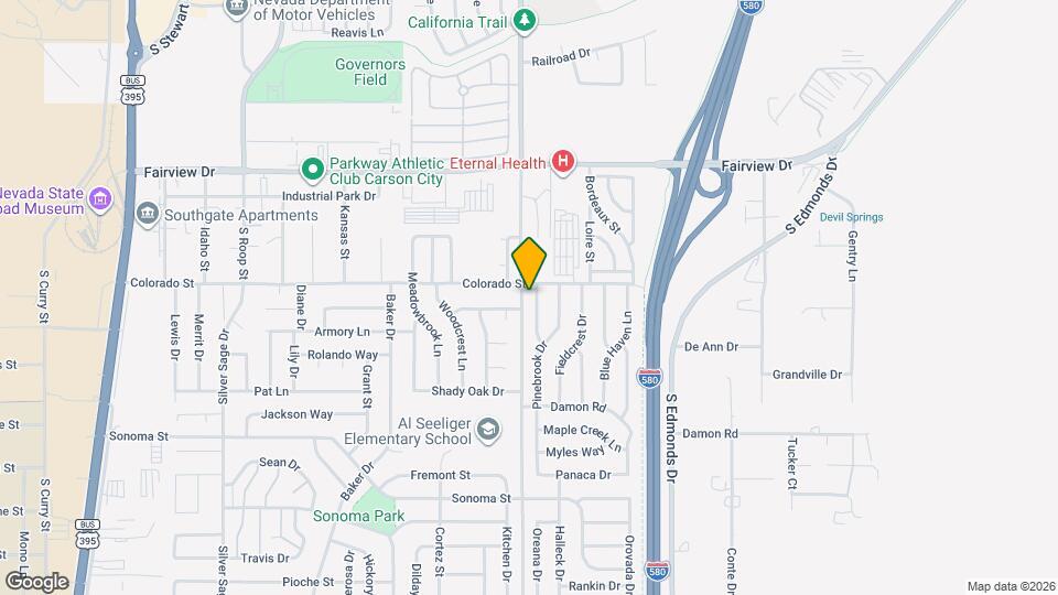 2340 Eastwood Dr Map and Location Details