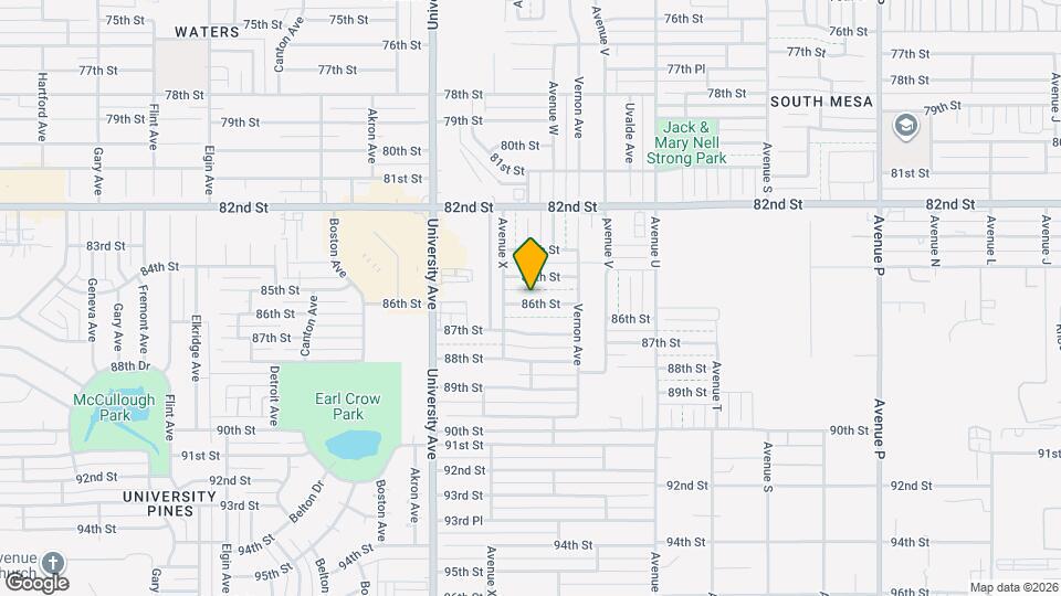 2218 86th St Mapa y Detalles de la Ubicación