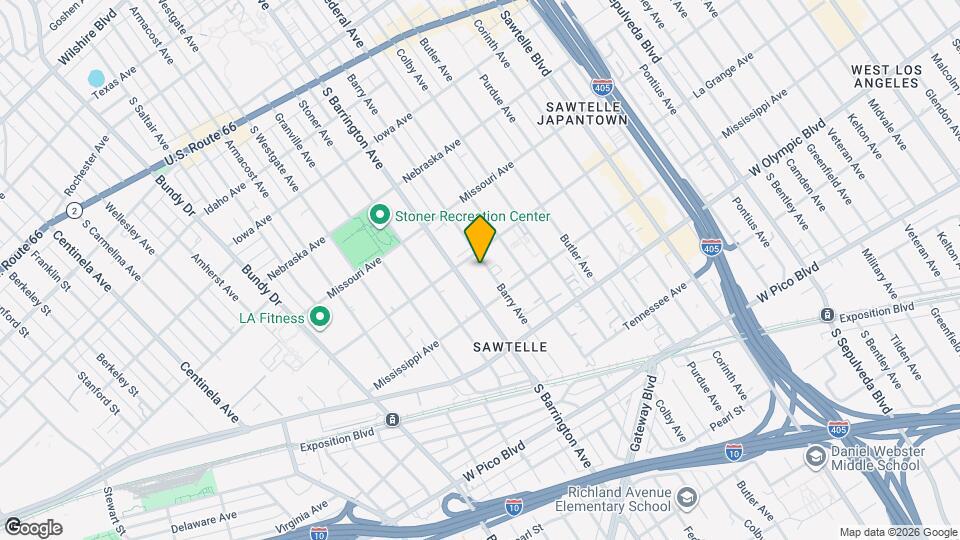 2017 Barry Ave Map and Location Details
